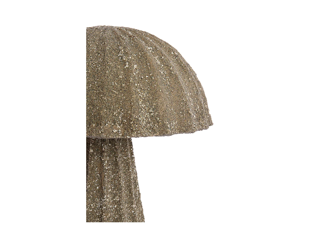 Lámpara de mesa CHRISTIO - Ø29x37cm - Gris