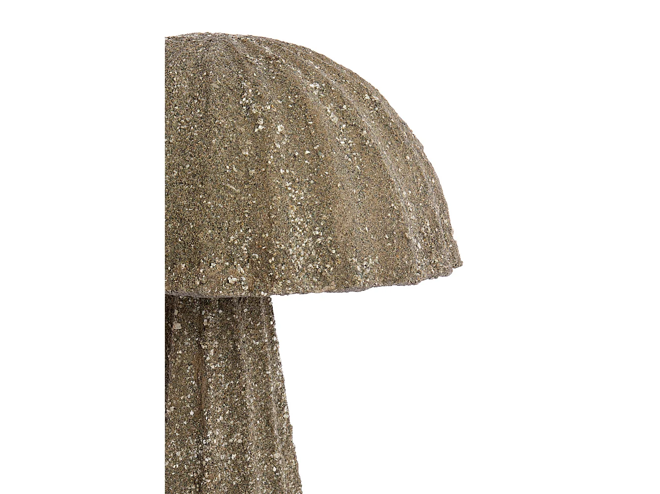 Lampe de table CHRISTIO - Ø29x37cm - Gris