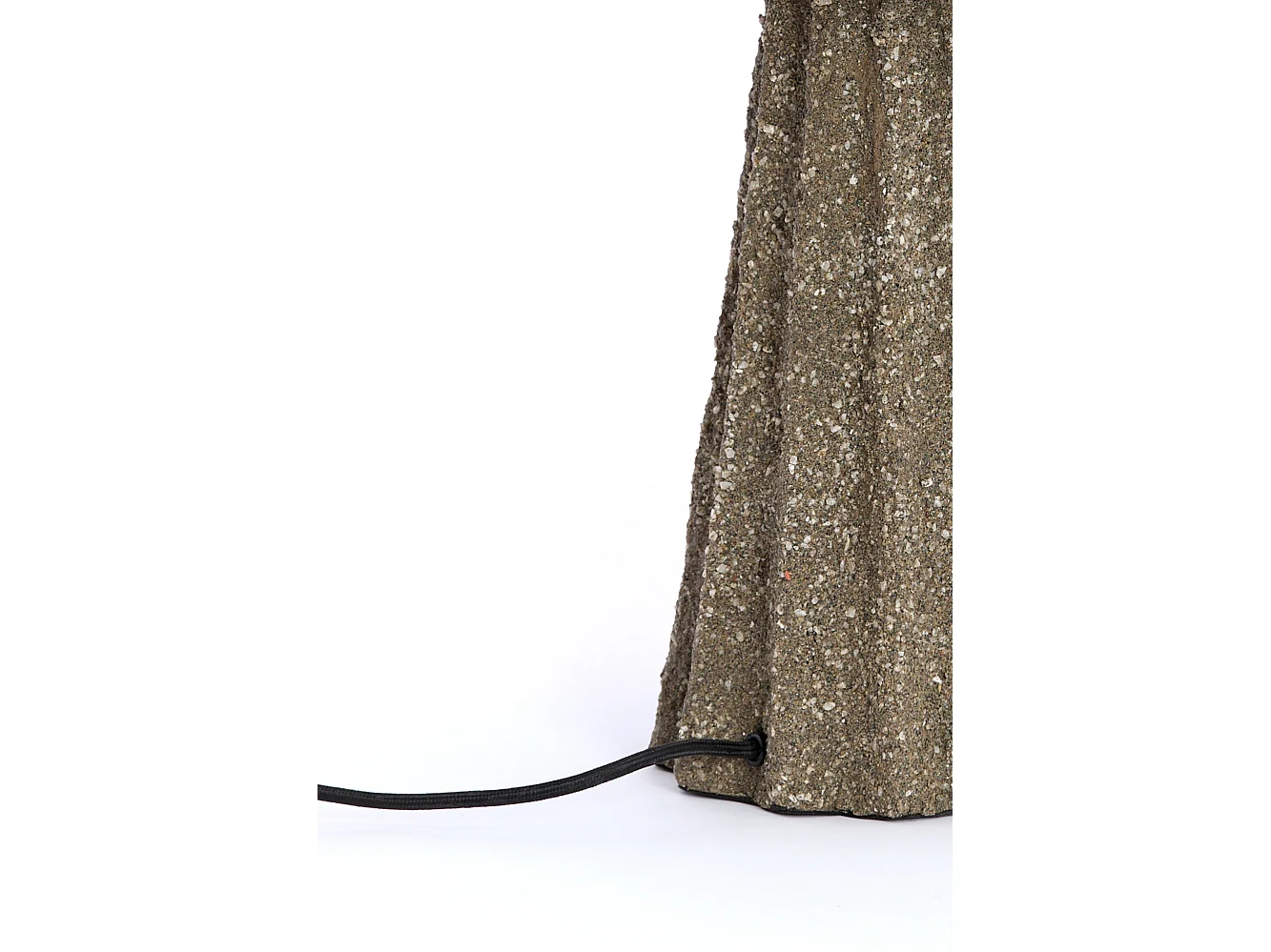 Lampe de table CHRISTIO - Ø29x37cm - Gris