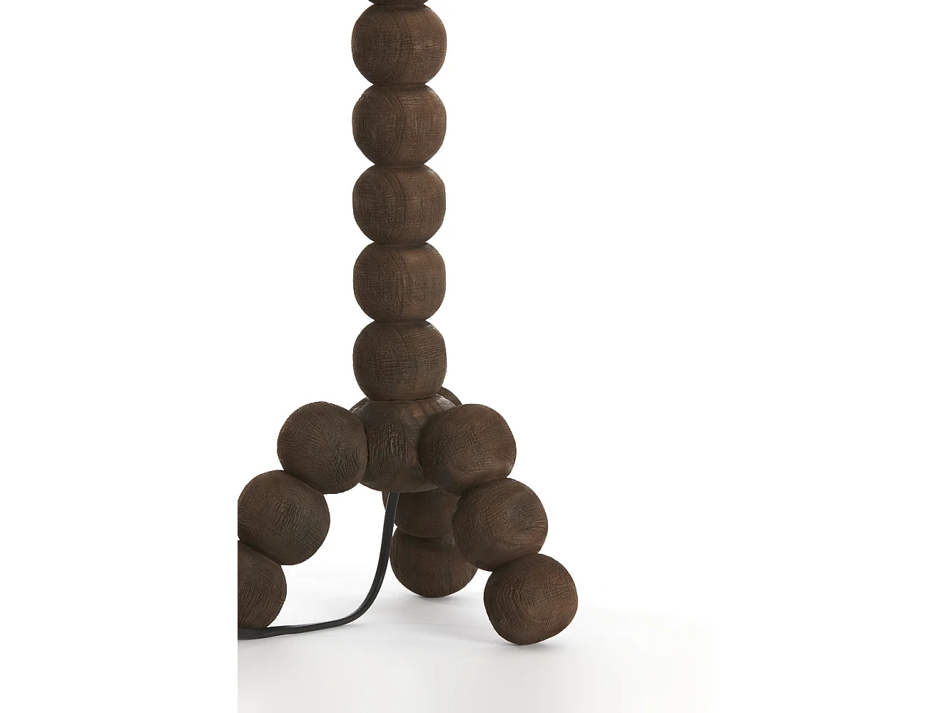 Pied de lampe VEGLIO - Ø20x50cm - Marron