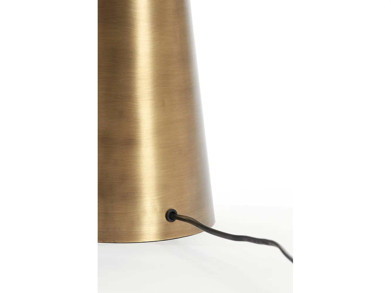 Lampe de table DITA - Ø31x52cm - Bronze