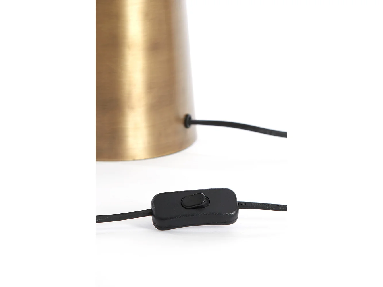 Lampe de table DITA - Ø31x52cm - Bronze