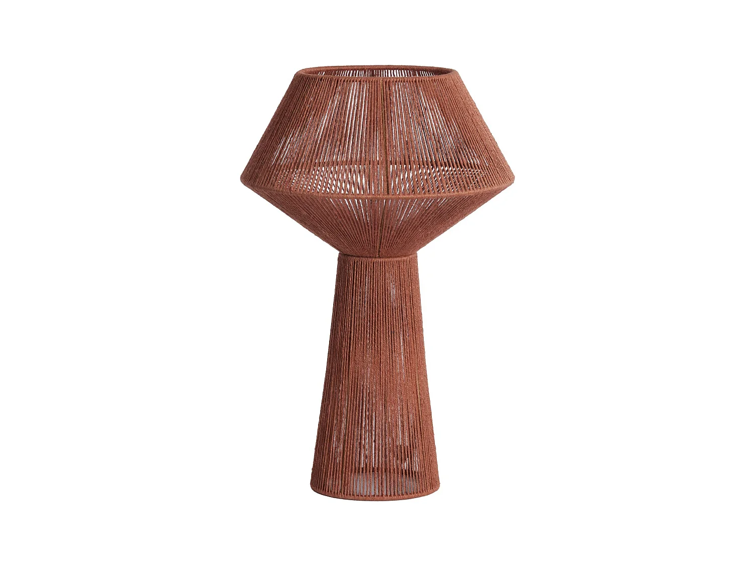 Lampe de table FUGIA - Ø36x57cm - Rouge
