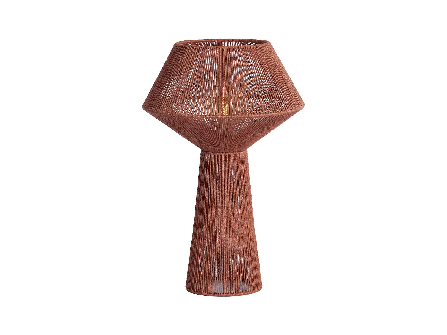 Lampe de table FUGIA - Ø36x57cm - Rouge