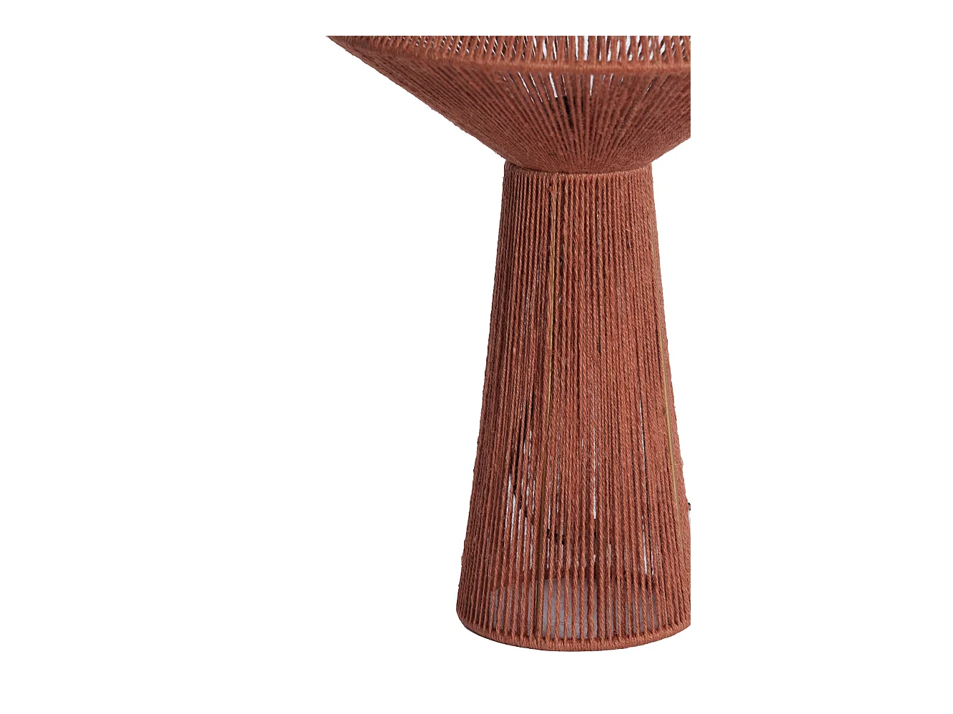Lampe de table FUGIA - Ø36x57cm - Rouge