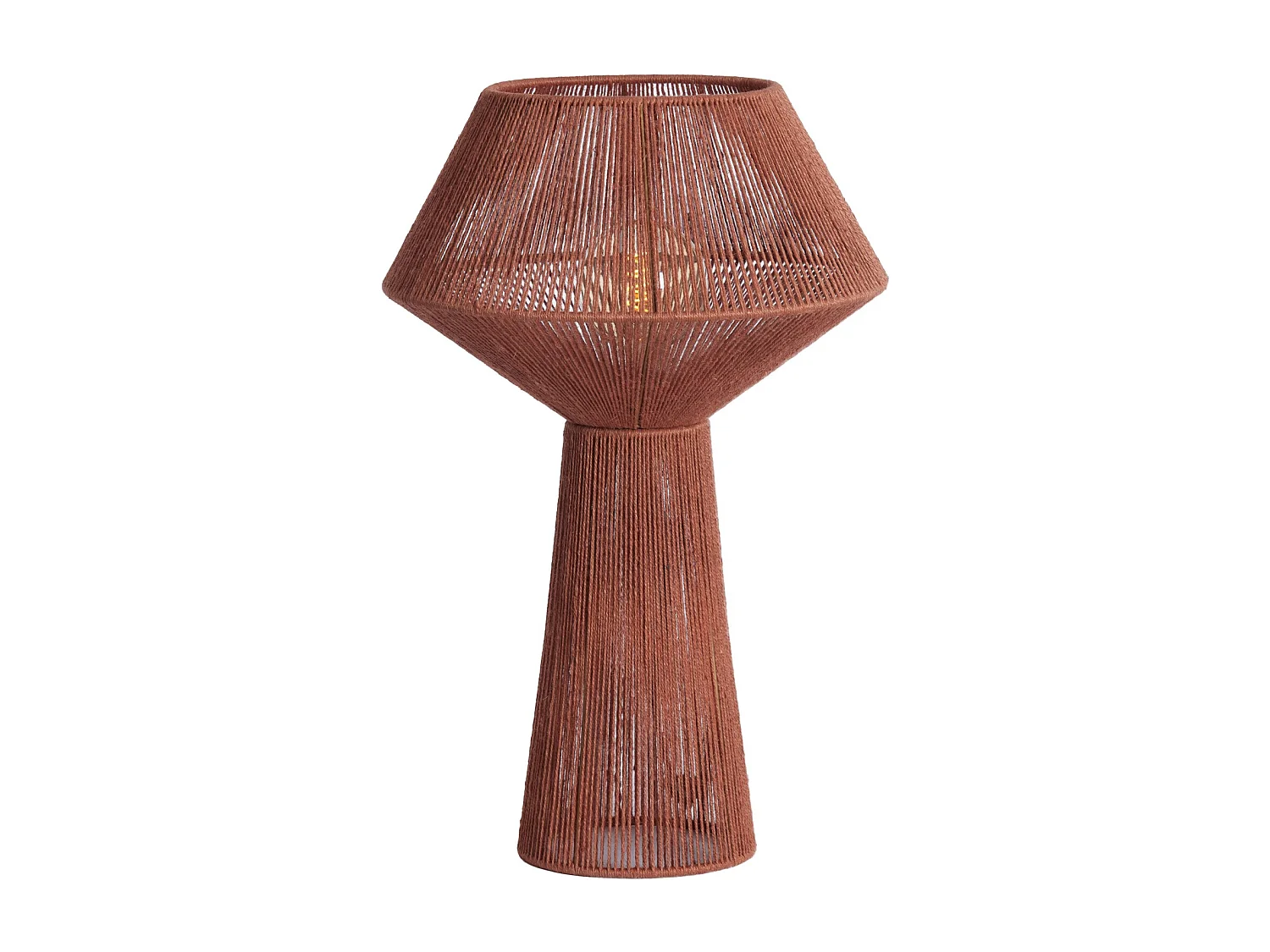 Lampe de table FUGIA - Ø36x57cm - Rouge