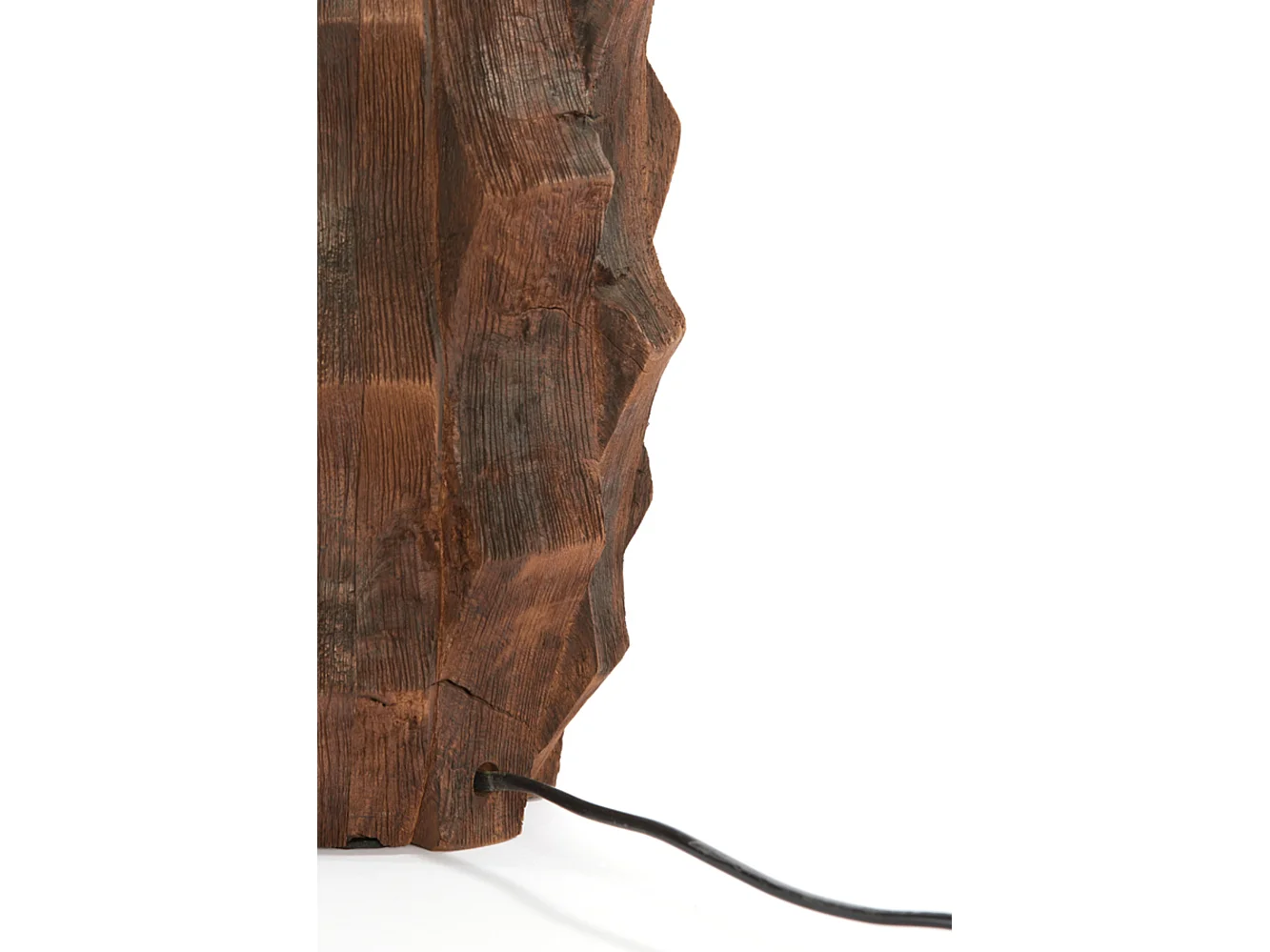 Pied de lampe TAKABE - Ø20x38cm - Marron