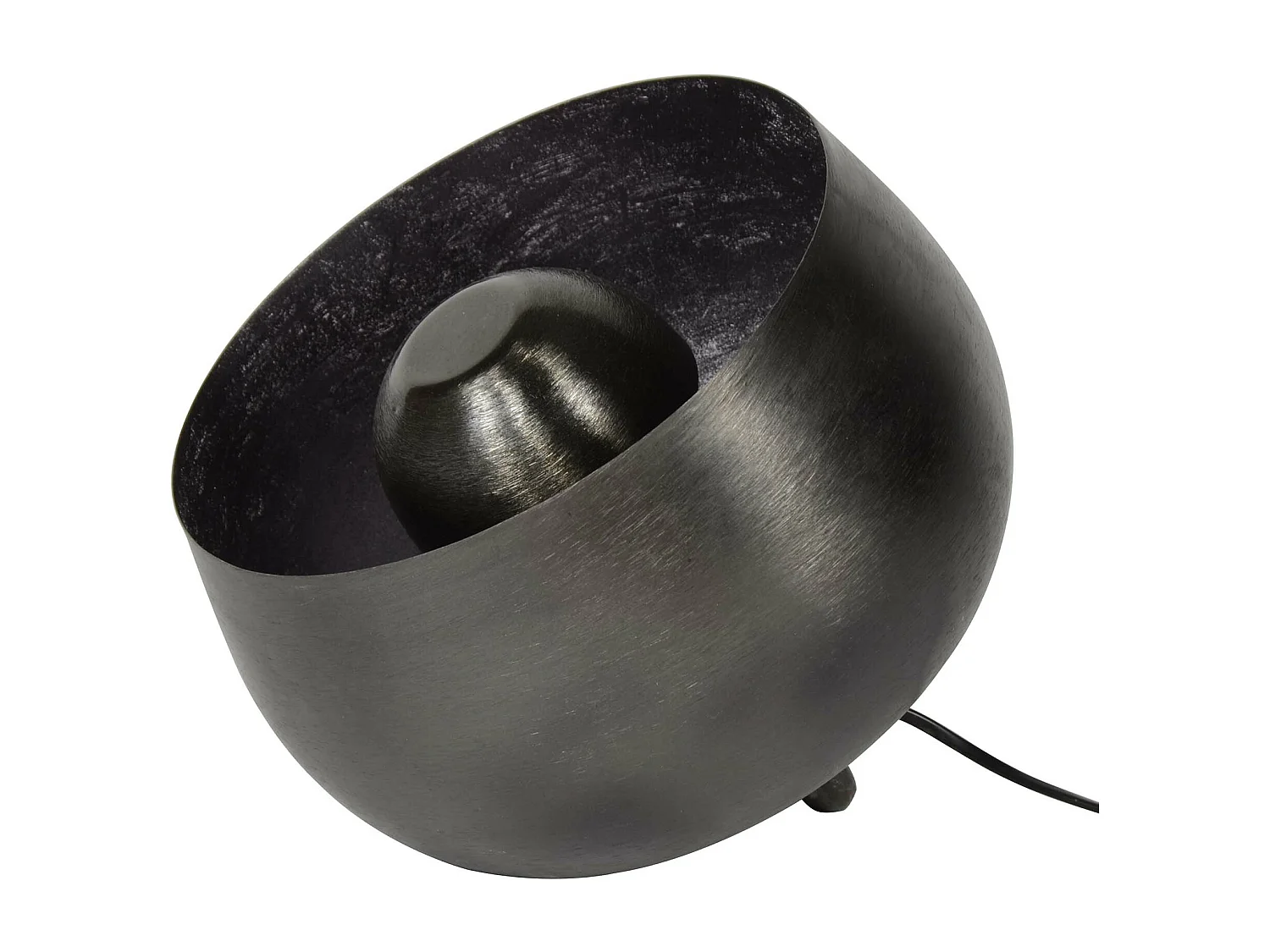 Tafellamp Basket - Ø28 - Grijs/Zwart