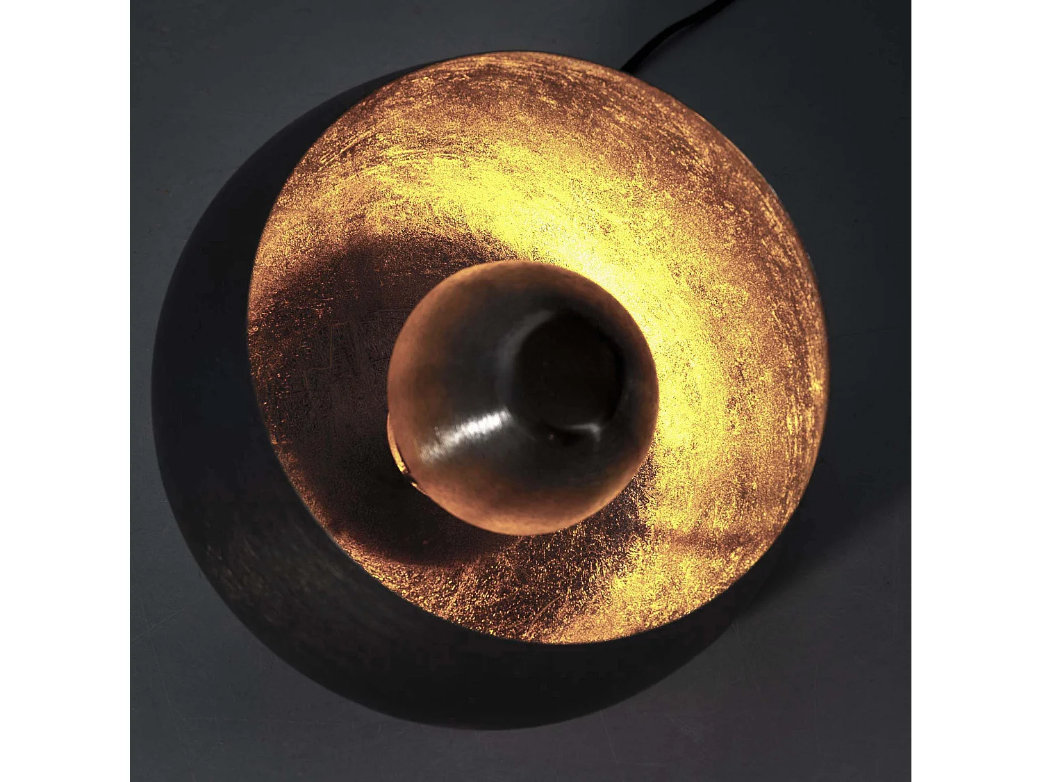 Tafellamp Basket - Ø28 - Grijs/Zwart