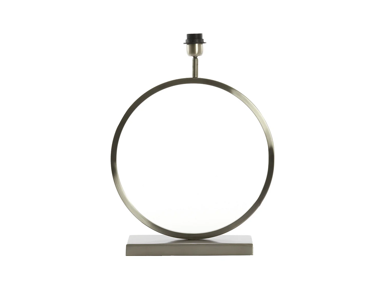 Base de lámpara LIVA - 40x13x47cm - Plata