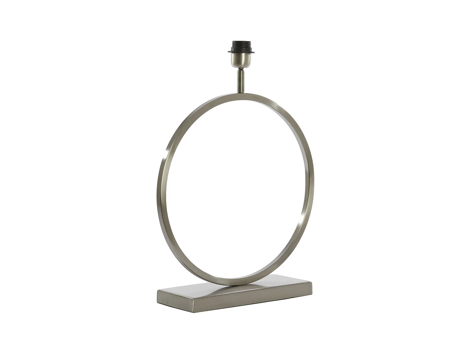 Base de lámpara LIVA - 40x13x47cm - Plata