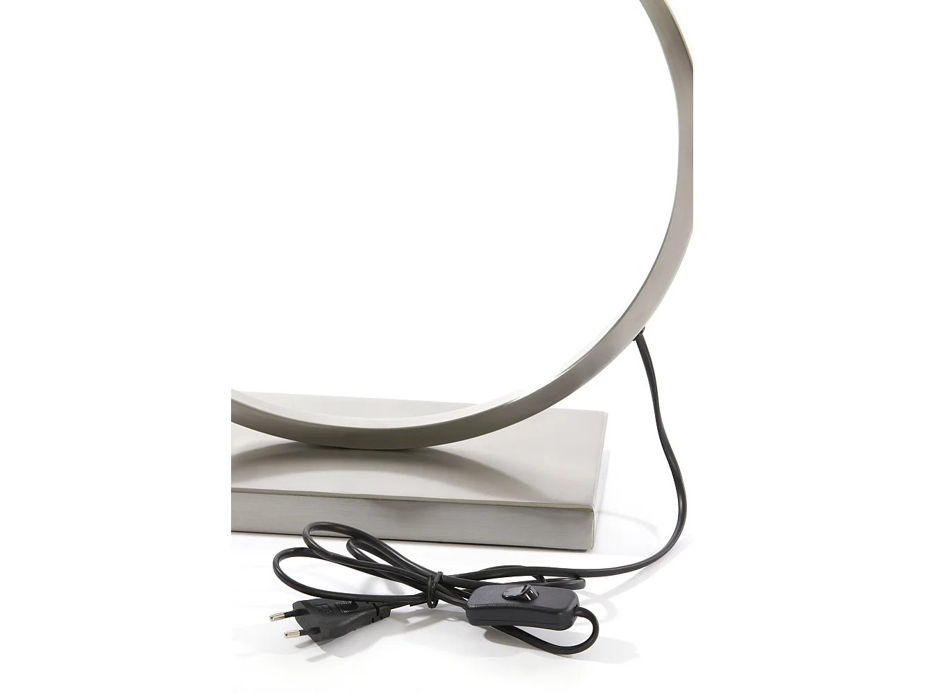 Base de lámpara LIVA - 40x13x47cm - Plata