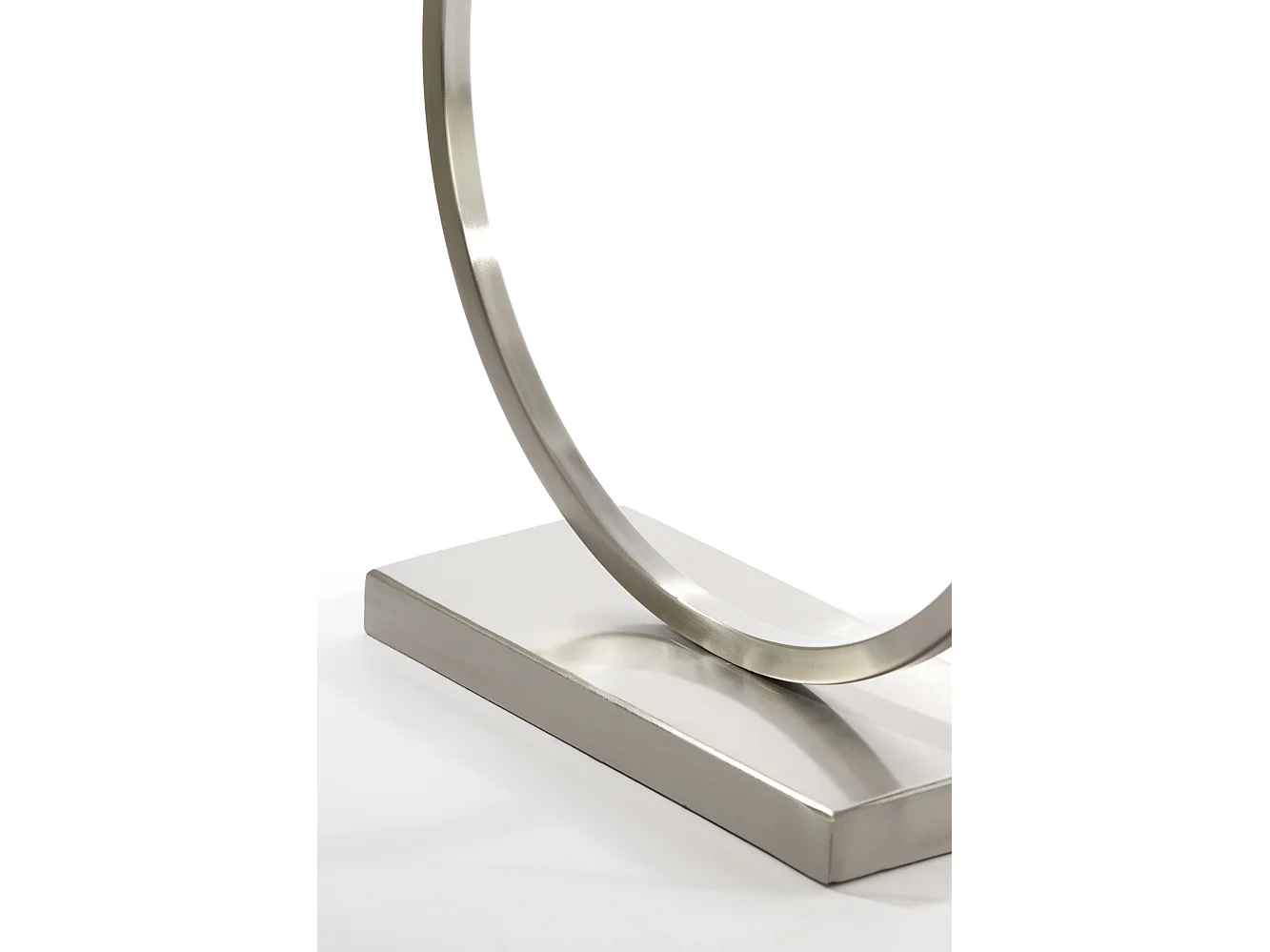 Pied de lampe LIVA - 40x13x47cm - Argent