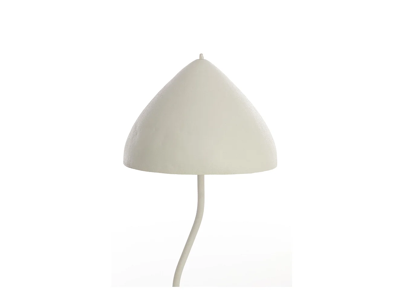 Lampe de table ELIMO - Ø25x67cm - Blanc