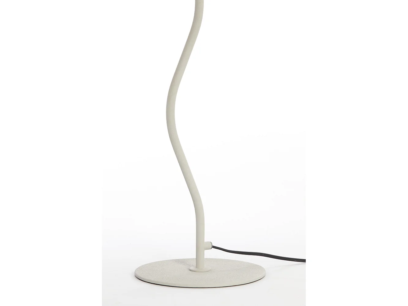 Lámpara de mesa ELIMO - Ø25x67cm - Blanco