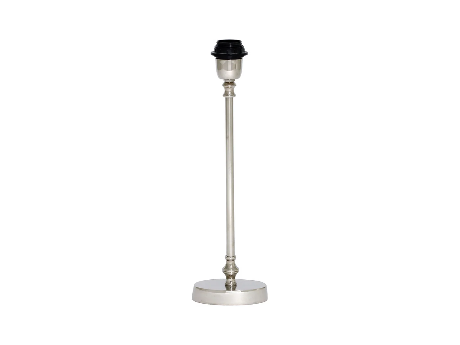 Pied de lampe SUTRI - 11x8x41cm - Argent