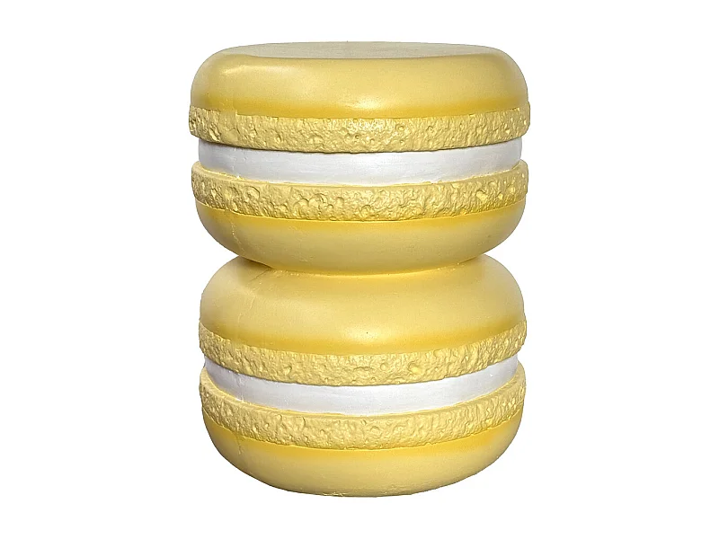 Taburete Macaron - Amarillo suave