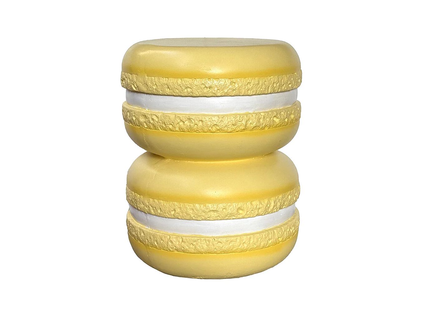 Tabouret Macaron - Jaune doux