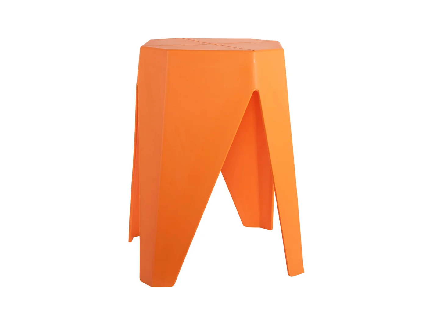 Tabouret Cherish - Orange vif