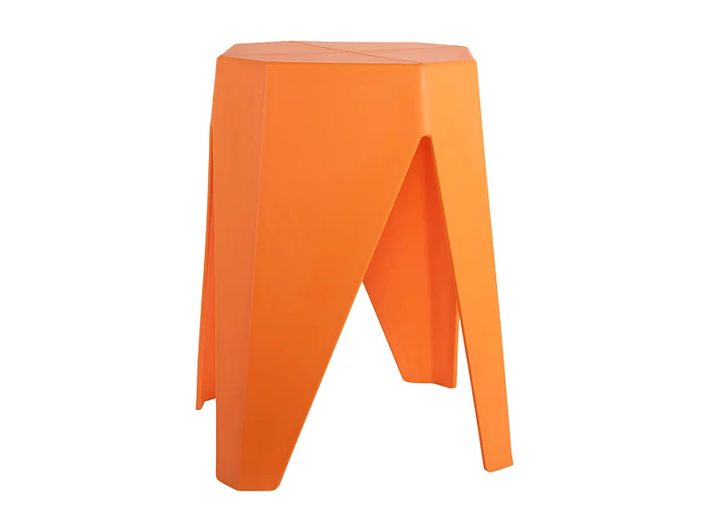 Tabouret Cherish - Orange vif