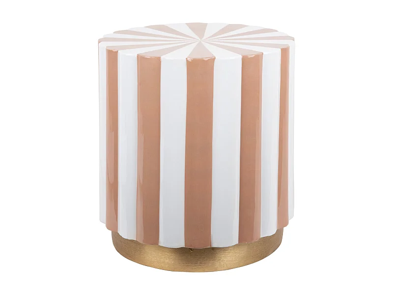 Kruk Candy Swirl - Soft brown & white