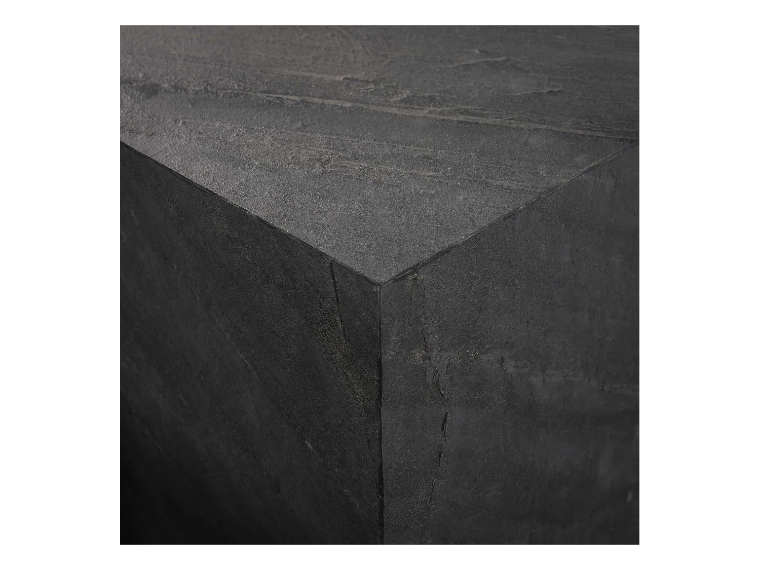 Table basse Blox Slate - Ardoise - Lot de 2