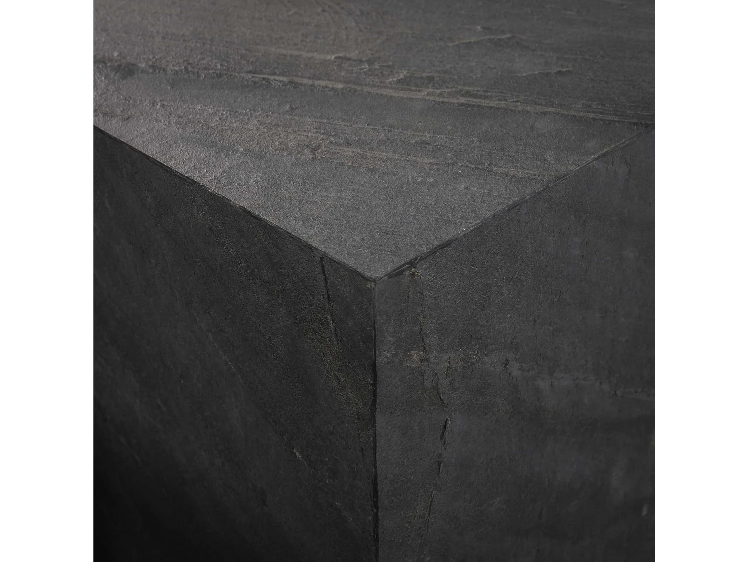 Table basse Blox Slate - Ardoise - Lot de 2