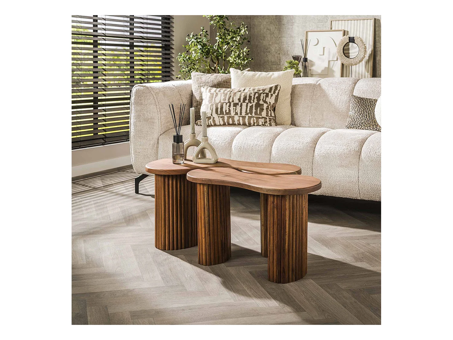 Table basse Fuse - Lot de 2