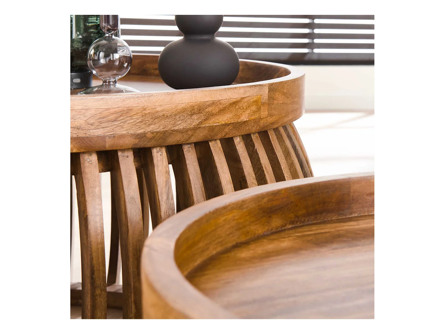 Table basse Tweak Curve - Lot de 2