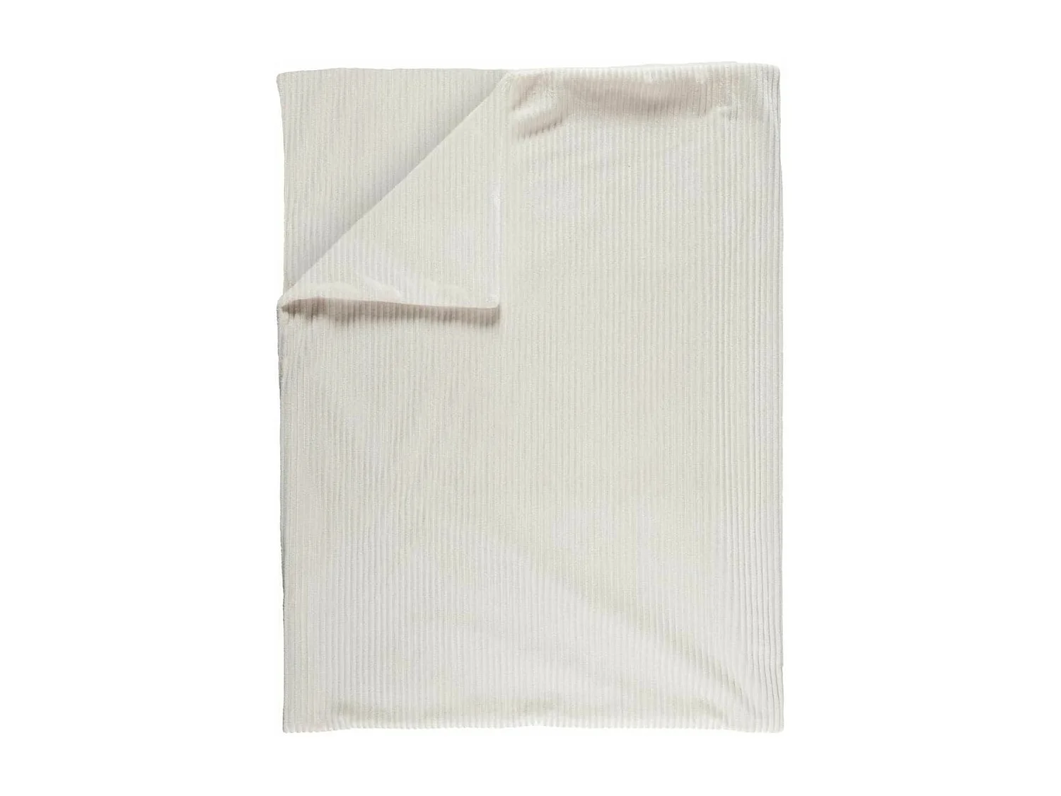 Plaid 150x200cm côtelée Flanelle, Confort Cosy et Style Intemporel - XIRIA