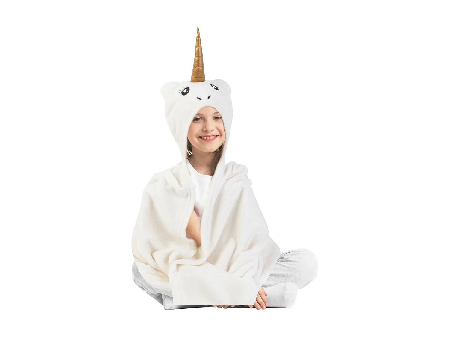 Plaid Ultra Doux Capuche Licorne - MINA