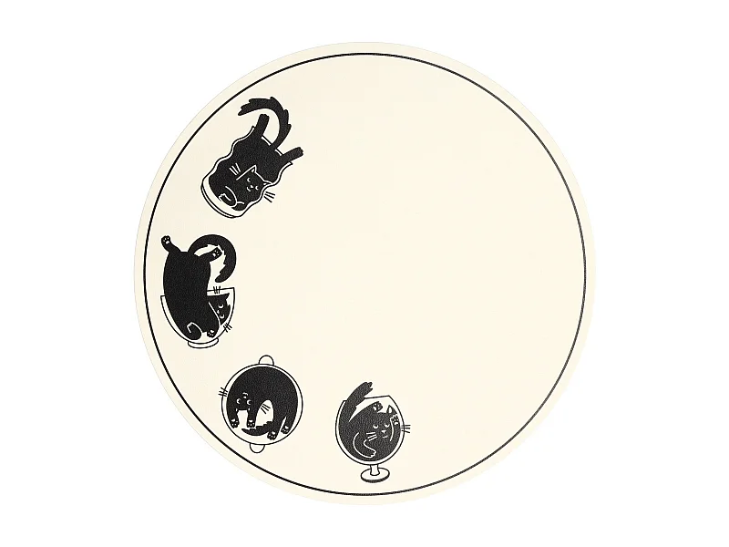 Set de table Sirin Blanc 38 cm en PVC