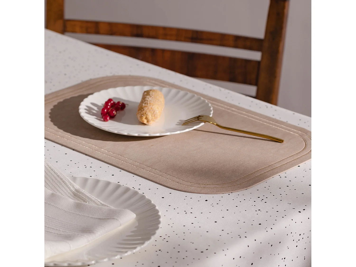Set de table Ritera Beige Moyen PVC 45x30
