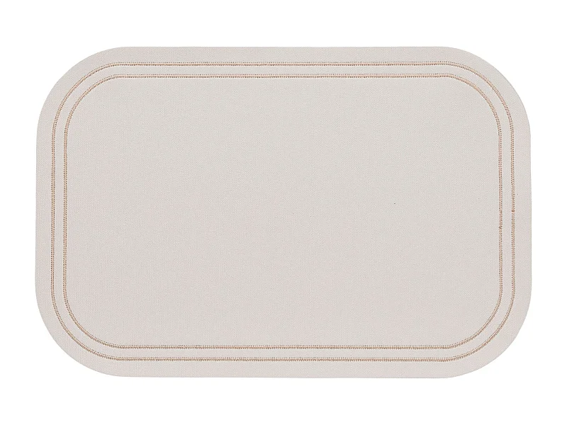 Set de Table Ritera Blanc PVC 45x30