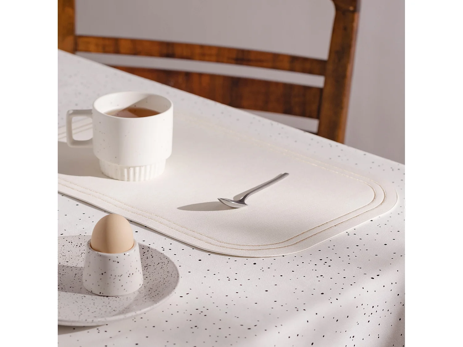 Set de Table Ritera Blanc PVC 45x30
