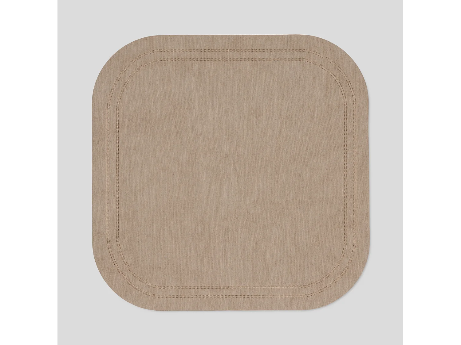 Ritero Tischset 33x33 cm Beige Dekorativ PVC