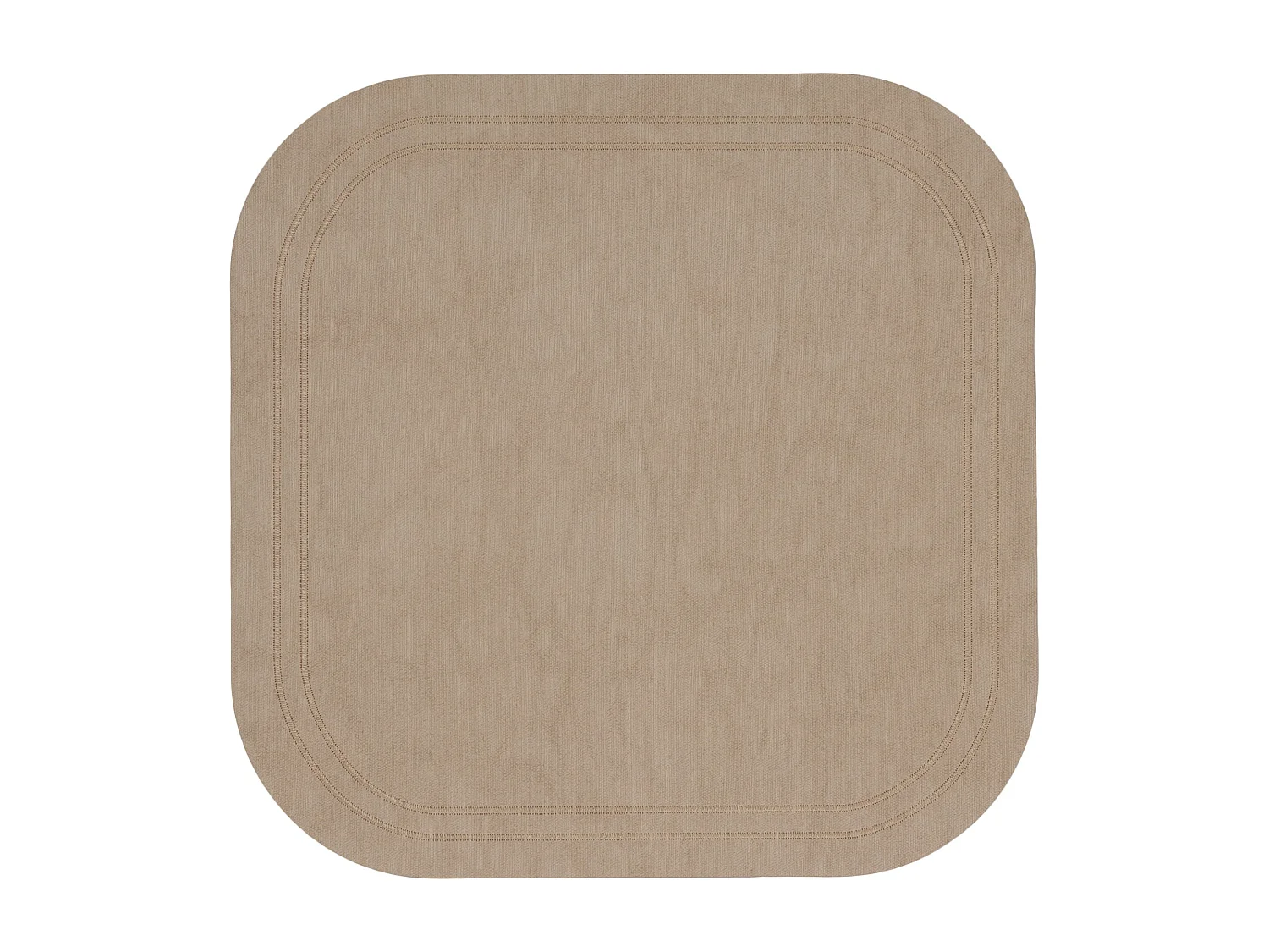 Set de table PVC Elegance Beige Clair 33x33cm