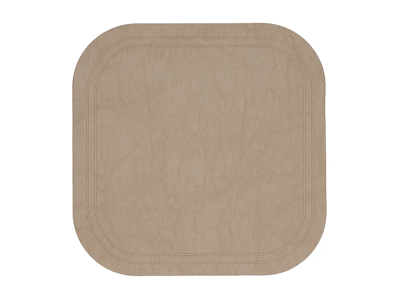Set de table PVC Elegance Beige Clair 33x33cm