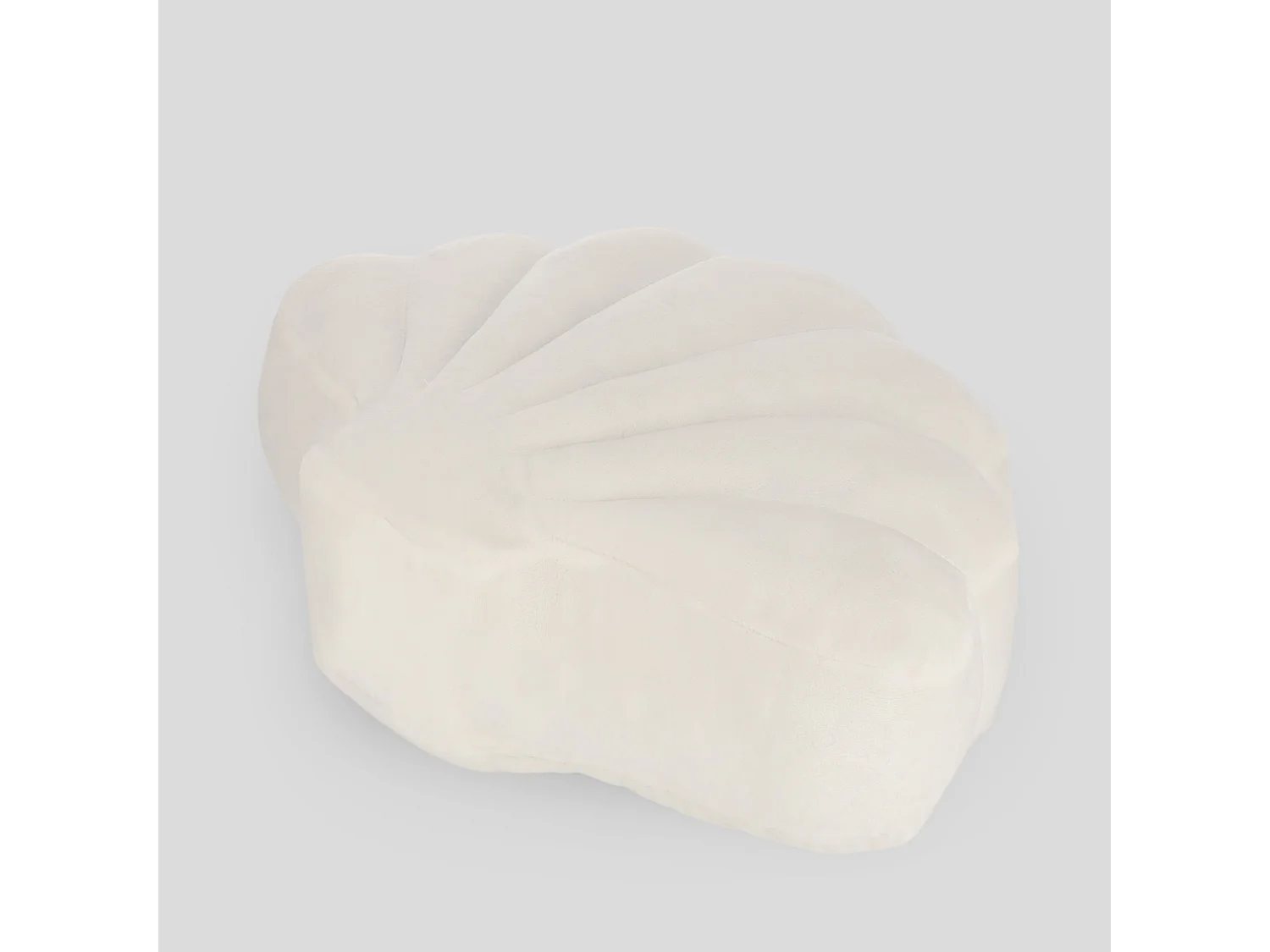 Kissen Seashell Mittel Ecru 34.5 x 45.5 x 19