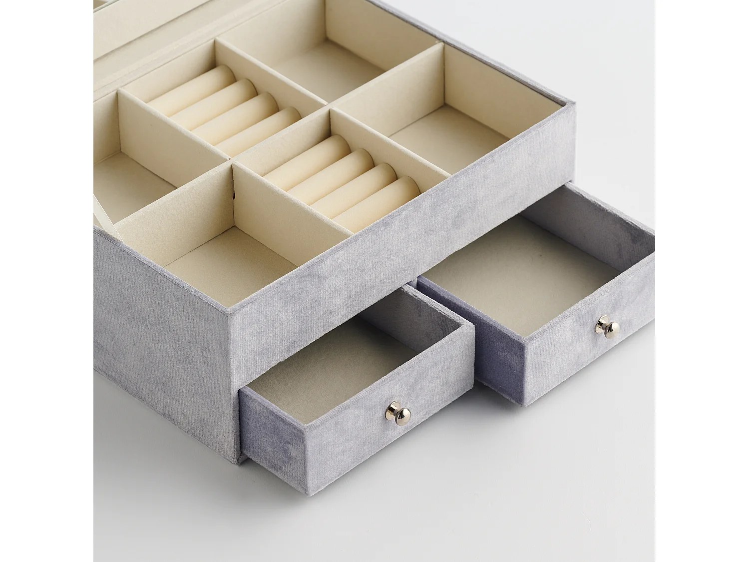 Schmuckkästchen Shea hellviolett 12,5 x 25 x 20 cm