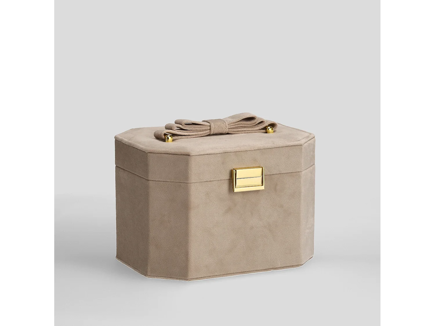 Schmuckkästchen Gifftino mittleres Beige 16.5 x 19.5 x 15