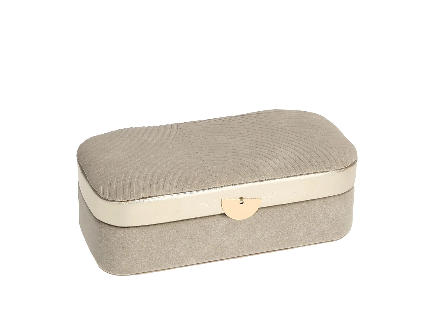 Schmuckkästchen Anastasio mittleres Beige 7 x 20 x 11.5