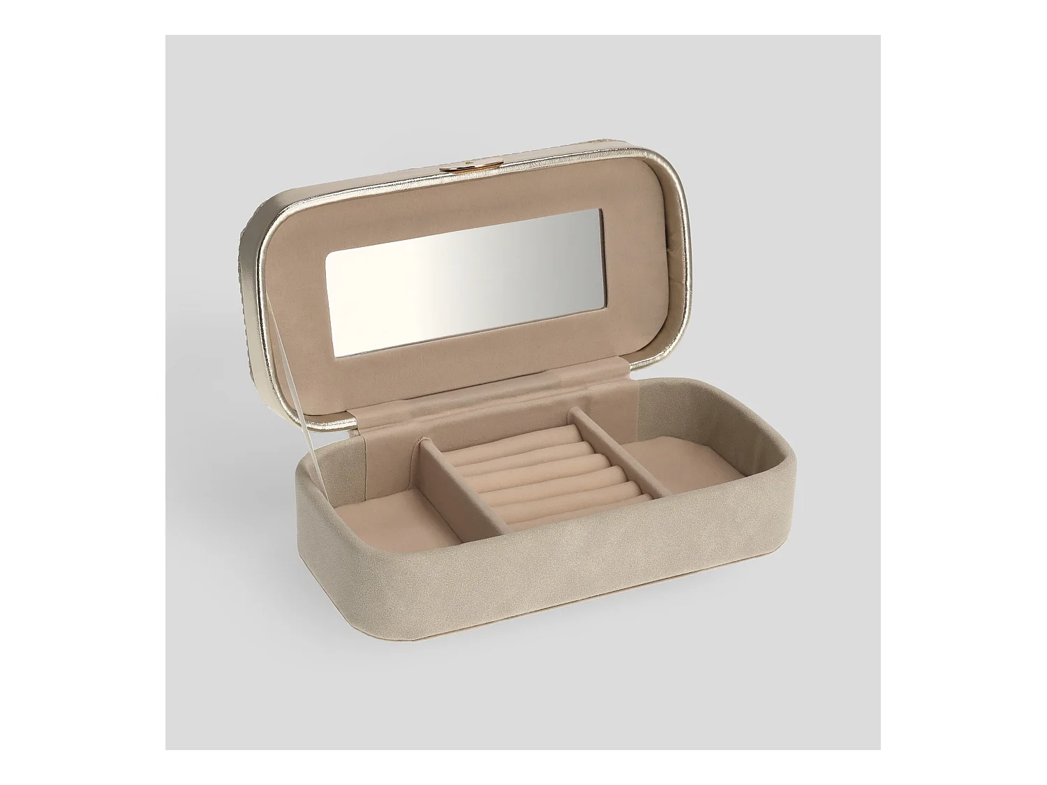 Schmuckkästchen Anastasio mittleres Beige 7 x 20 x 11.5