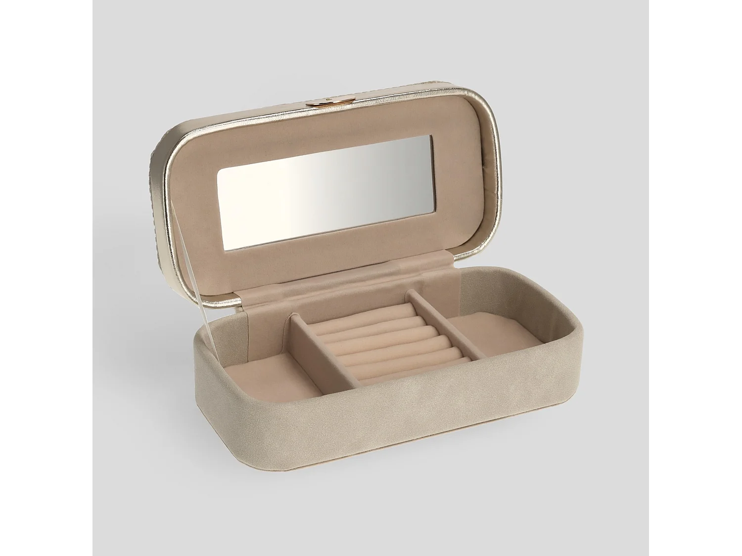 Schmuckkästchen Anastasio mittleres Beige 7 x 20 x 11.5