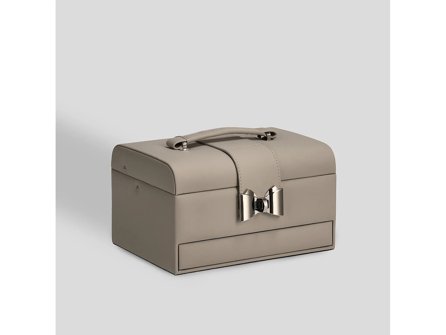 Boîte À Bijoux Patty Gris Moyen 15 x 17.5 x 20.5