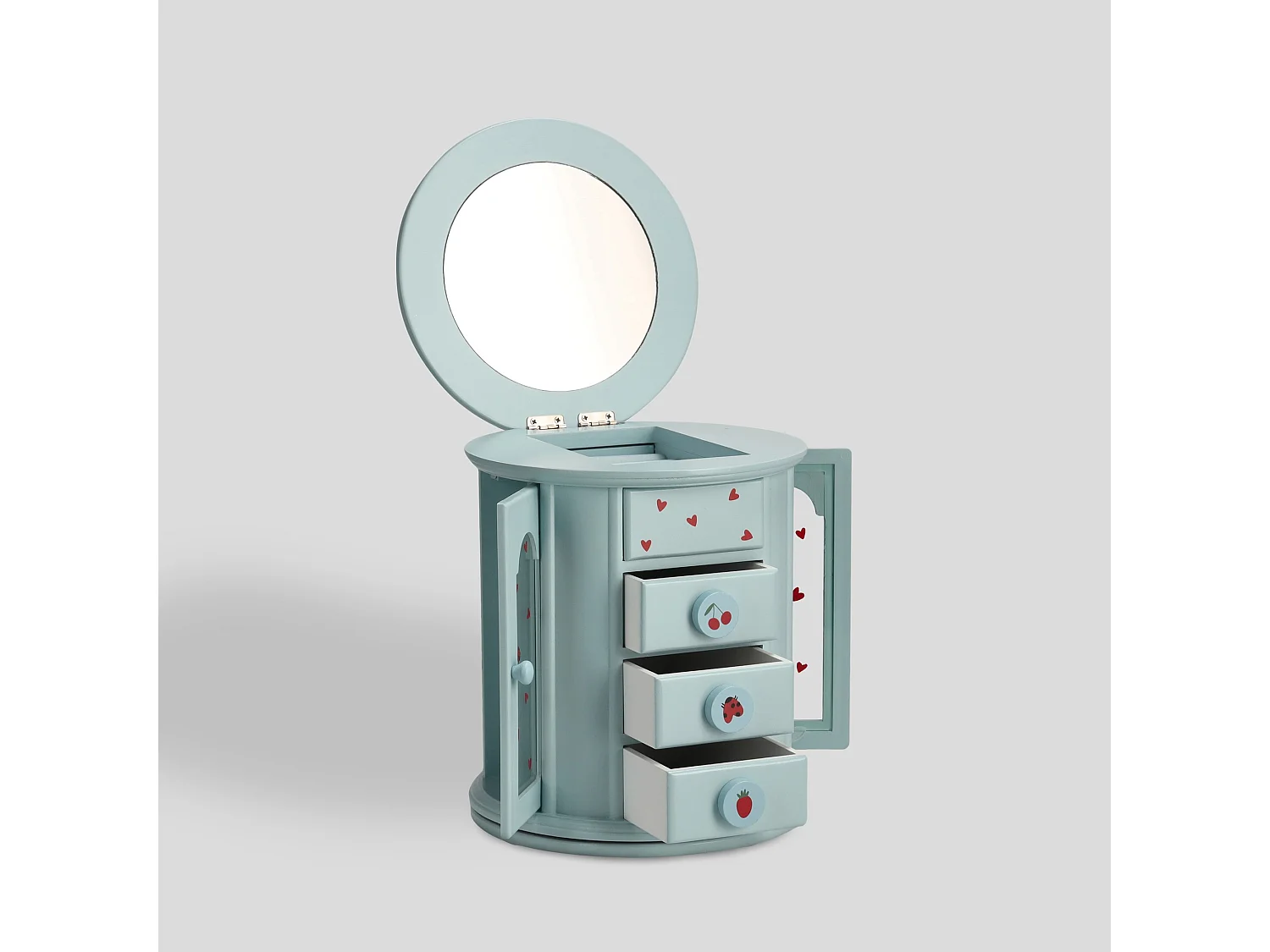 Boîte À Bijoux Frutti Bleu Clair 21 x 18 x 18