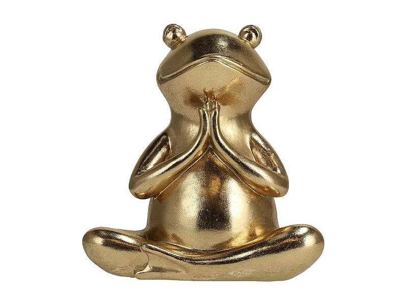 Goldenes Sparschwein "Croak" – Elegantes Design