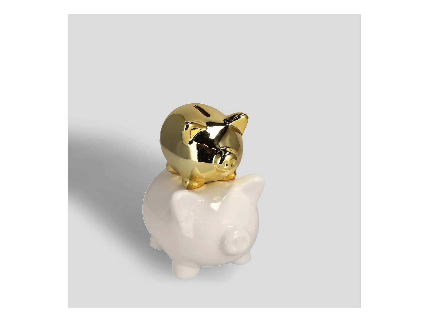 Spardose Theirmoney mittleres Gold 18.5 x 12 x 17