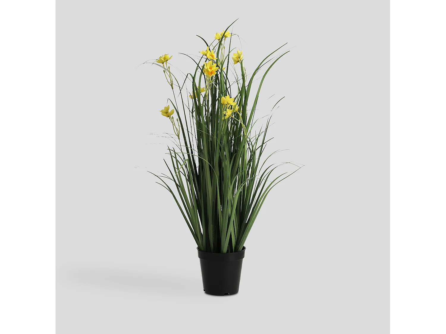 Kunstblumen Flowergrass mittelgelb 70 x 35