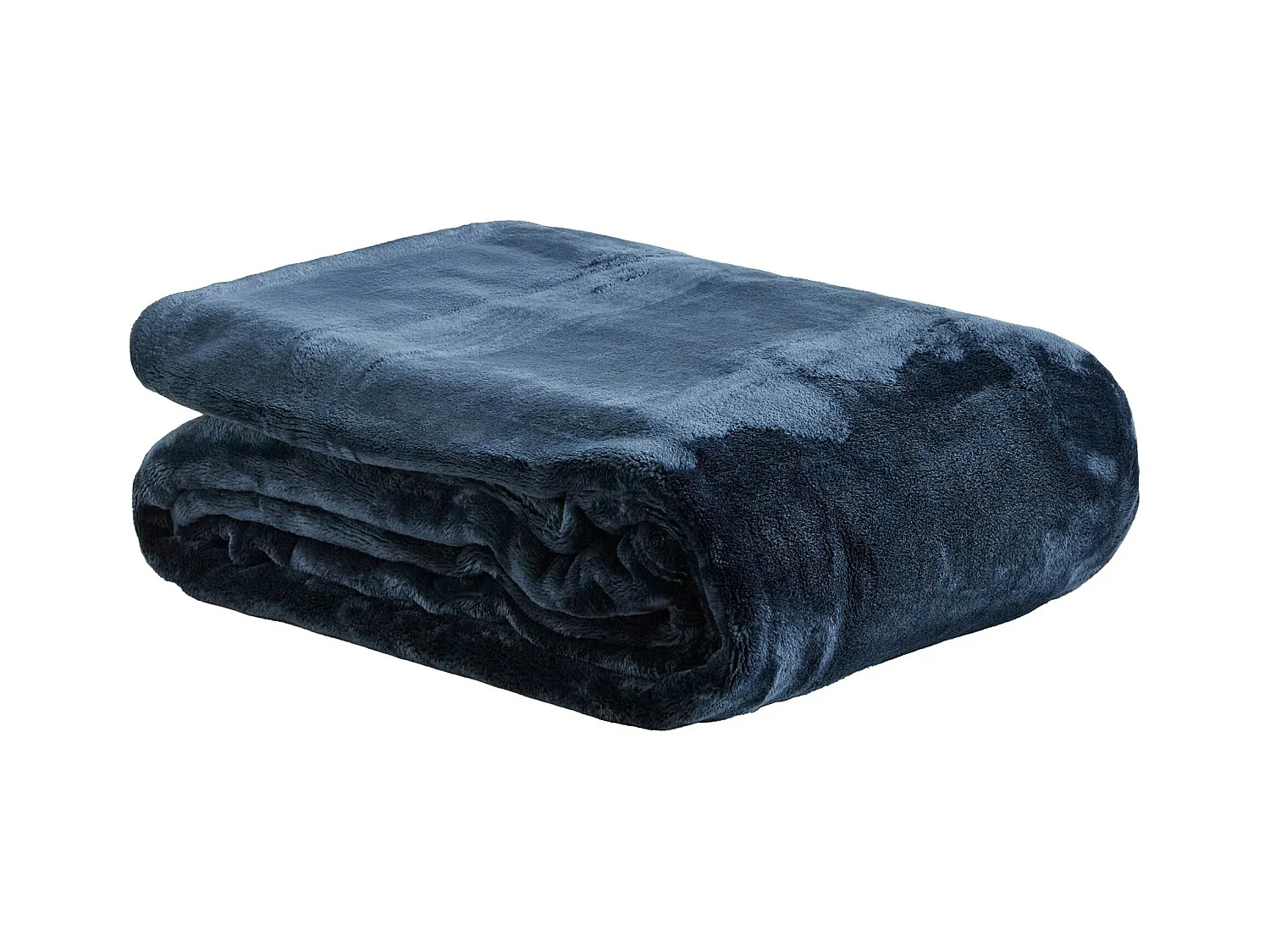 Couverture Plaid Floss Bleu Foncé Polyester 150x200
